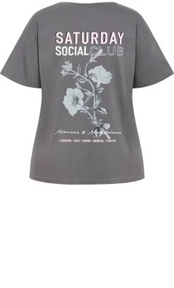Chill Social Club Tee - slate
