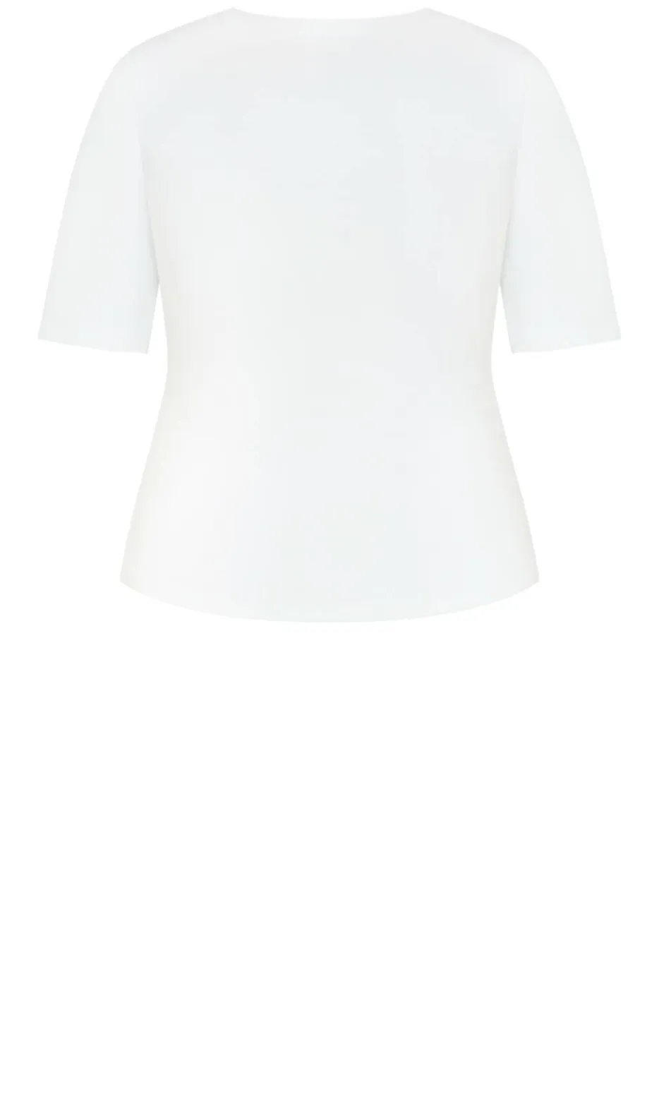 Cinched Side Top - ivory