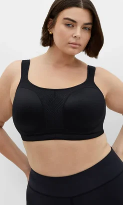 Contour Underwire Sports Bra - black