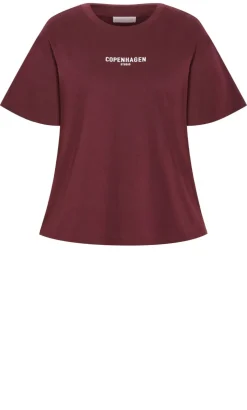 Copenhagen Studio Cotton Tee - wildberry