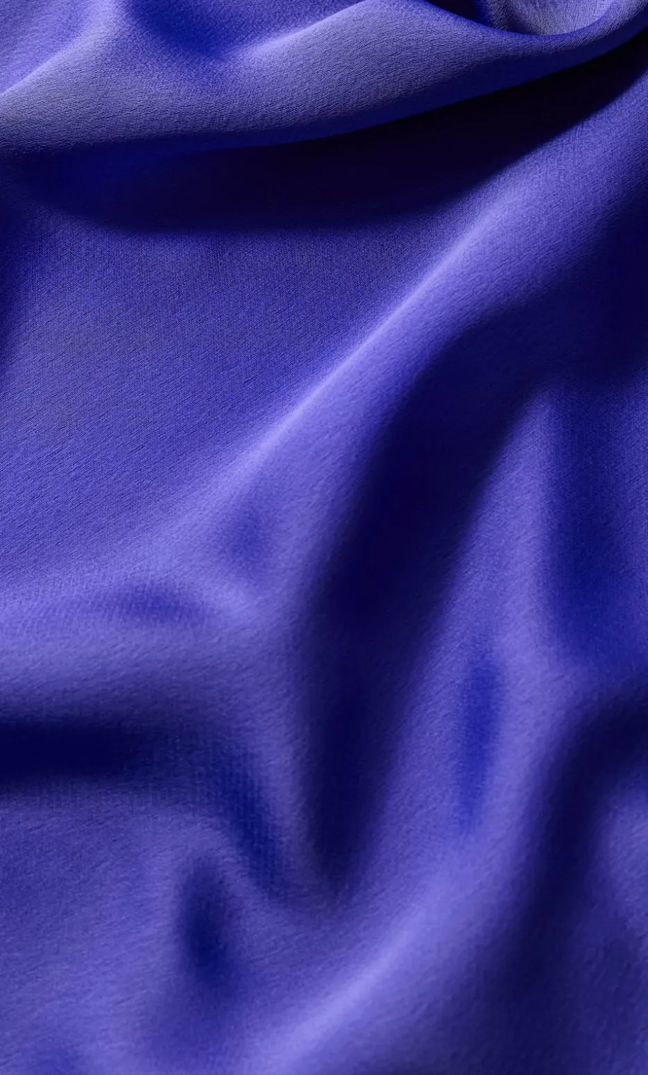 Cowl Neck Satin Cami - royal purple