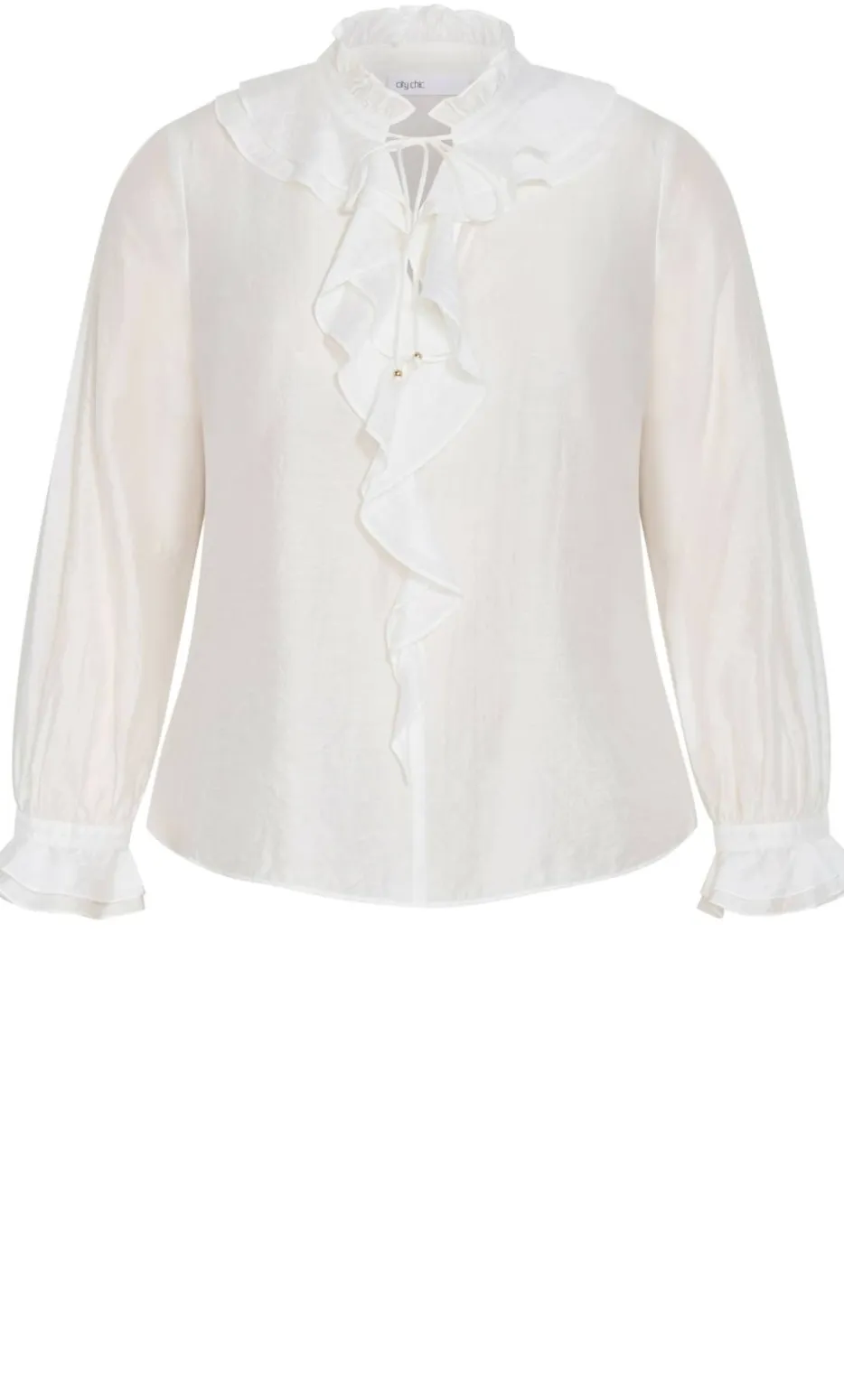 Dakota Frill Top - ivory