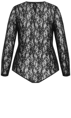 Dakota Lace Bodysuit - black