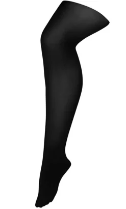 80D Opaque Tights - black