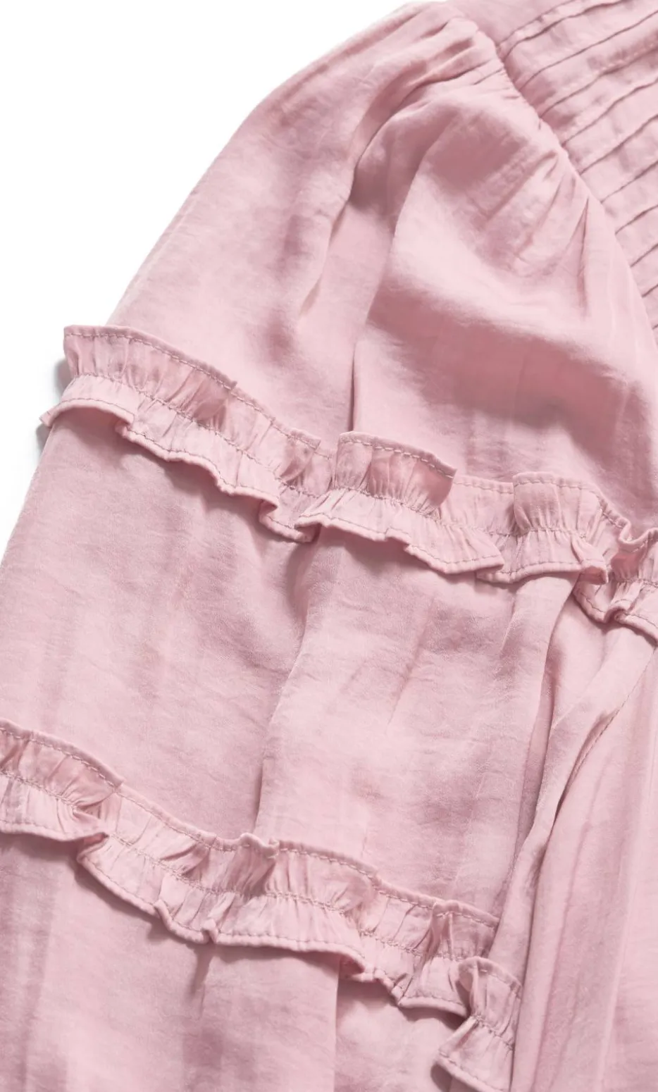 Drama Queen Long Sleeve Maxi Dress - dusty pink