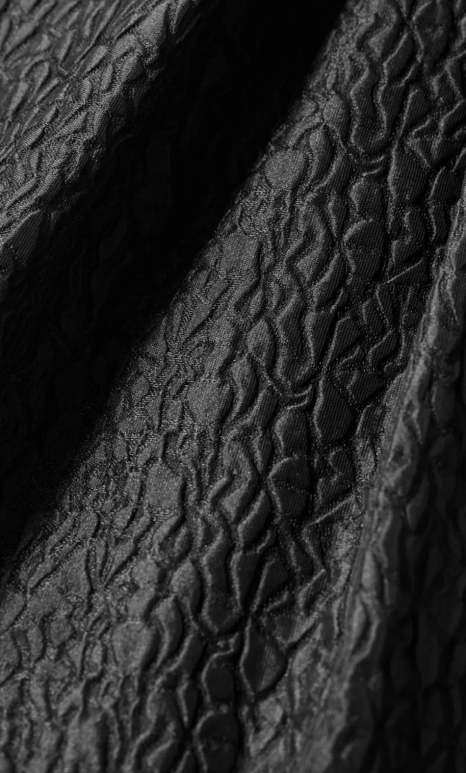 Estella Jacquard Midi Dress - black