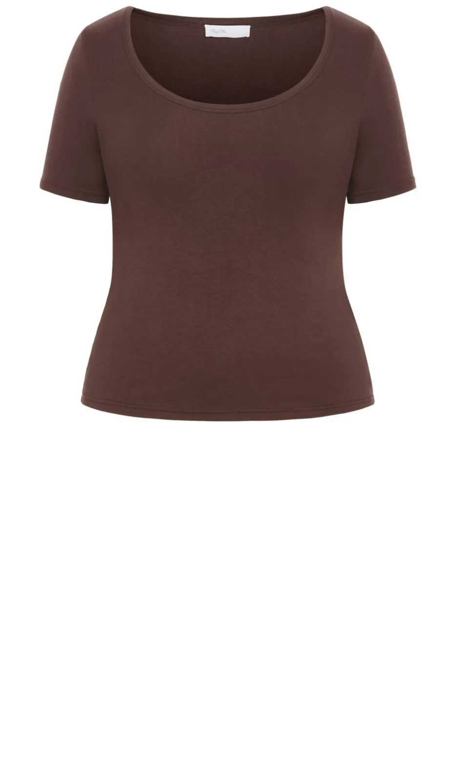 Everyday Scoop Tee - chocolate