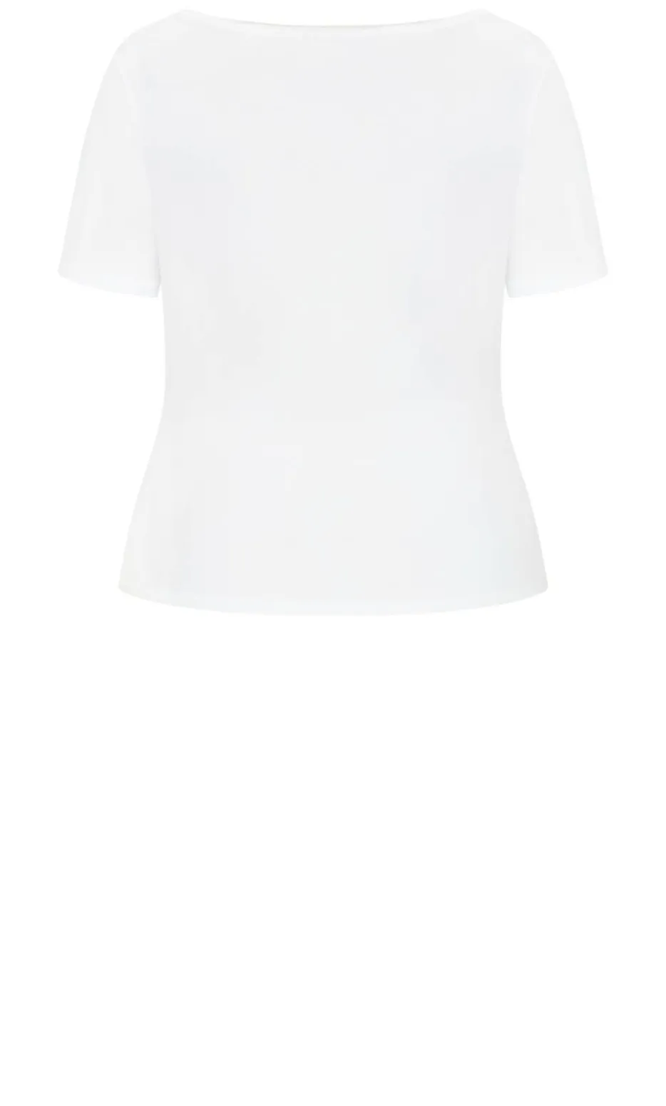 Everyday Scoop Tee - ivory