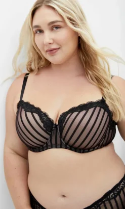 Fifi Contour Bra - black