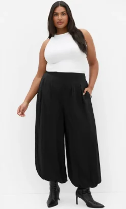 Flow Harem Pant - black