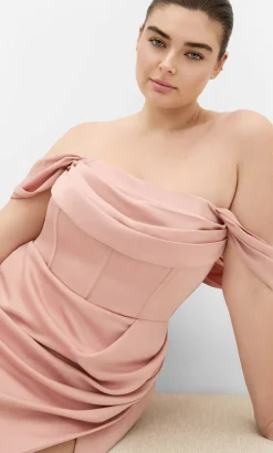 Forbidden Love Maxi Dress - ballet pink