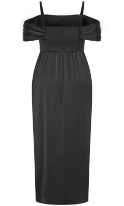 Forbidden Love Maxi Dress - black