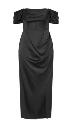 Forbidden Love Maxi Dress - black