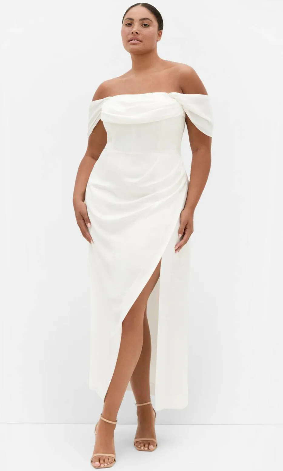Forbidden Love Maxi Dress - ivory
