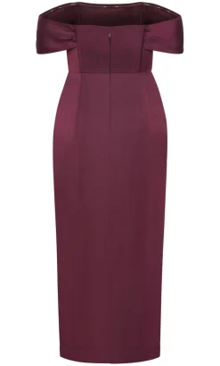 Forbidden Love Maxi Dress - mulberry