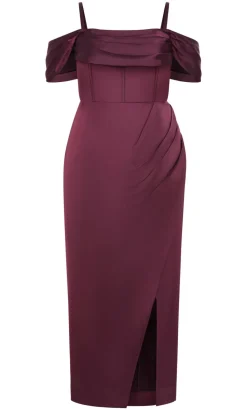 Forbidden Love Maxi Dress - mulberry