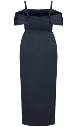 Forbidden Love Maxi Dress - navy