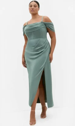 Forbidden Love Maxi Dress - sage