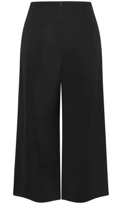 Francesca Wide Leg Pant - black