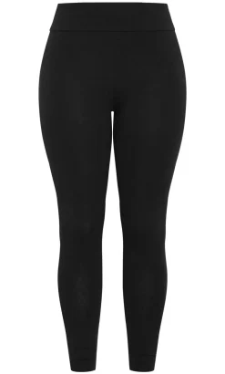 Full Length Wide Band Legging - black