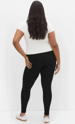 Full Length Wide Band Legging - black