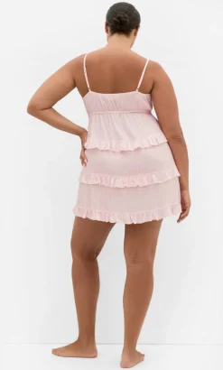 Gigi Gingham Sleep Chemise - pink