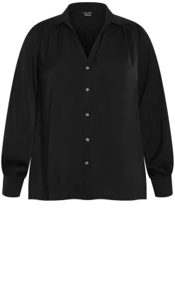 Hadlee Long Sleeve Shirt - black