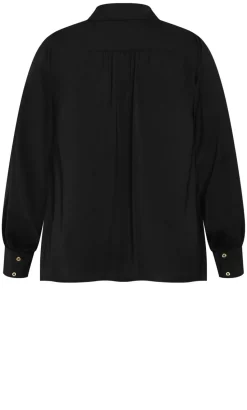 Hadlee Long Sleeve Shirt - black