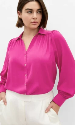 Hadlee Long Sleeve Shirt - framboise