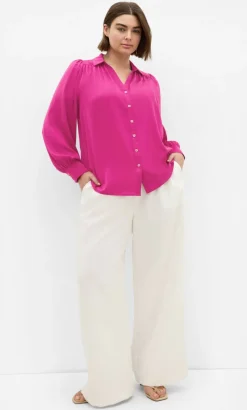 Hadlee Long Sleeve Shirt - framboise