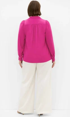 Hadlee Long Sleeve Shirt - framboise