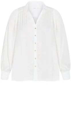 Hadlee Long Sleeve Shirt - ivory
