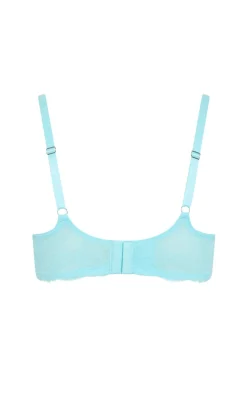 Hailey Demi T-Shirt Bra - blue tint