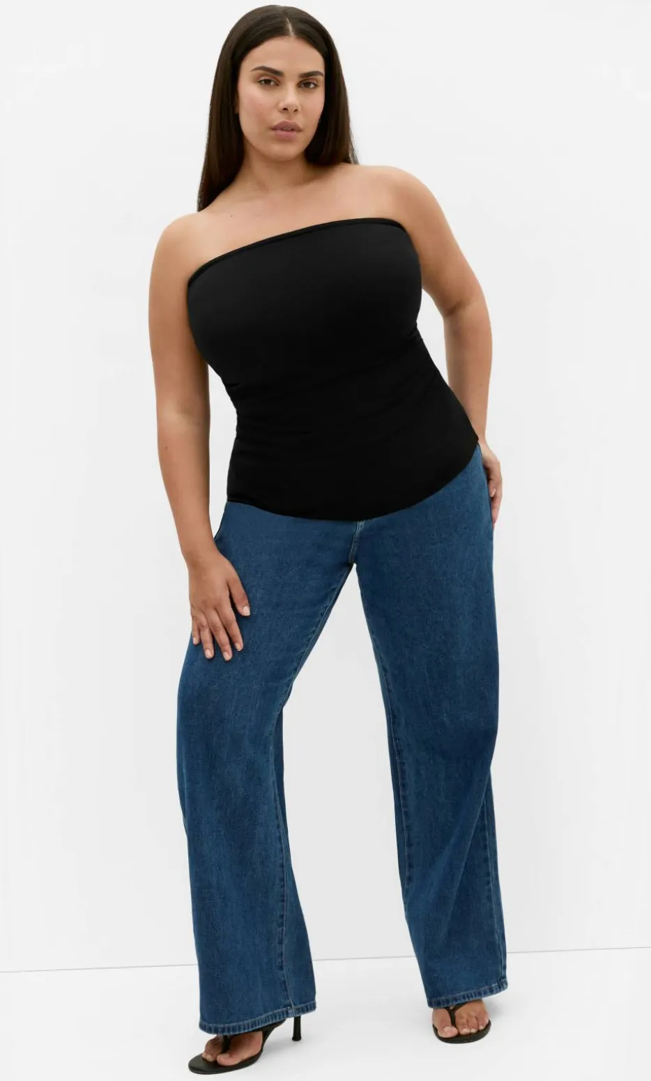 Halo Tube Top - black