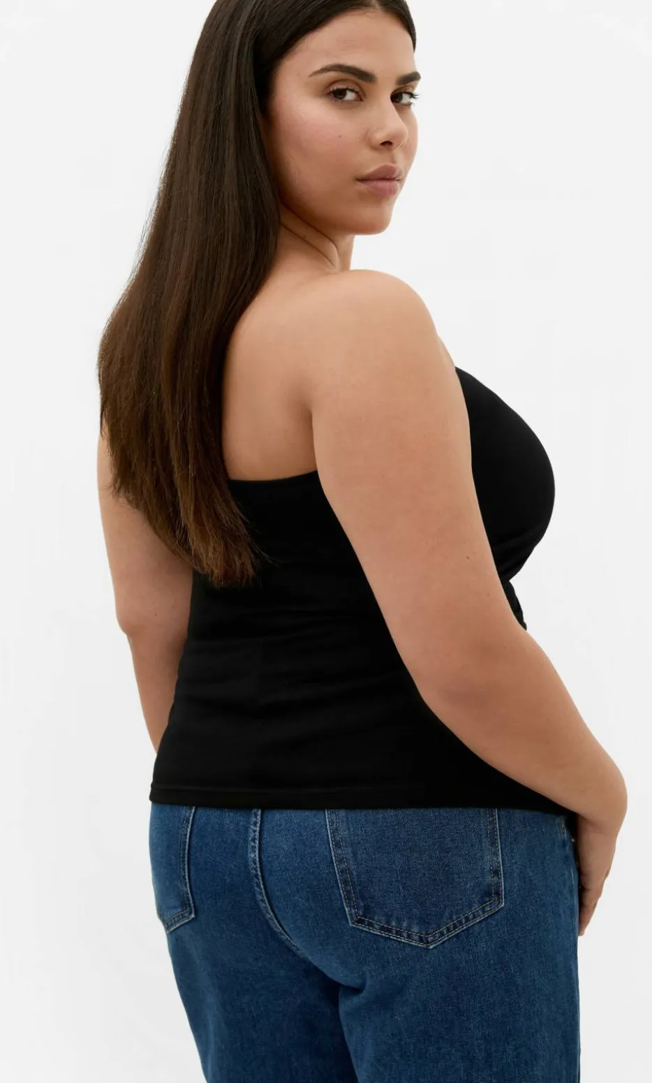 Halo Tube Top - black