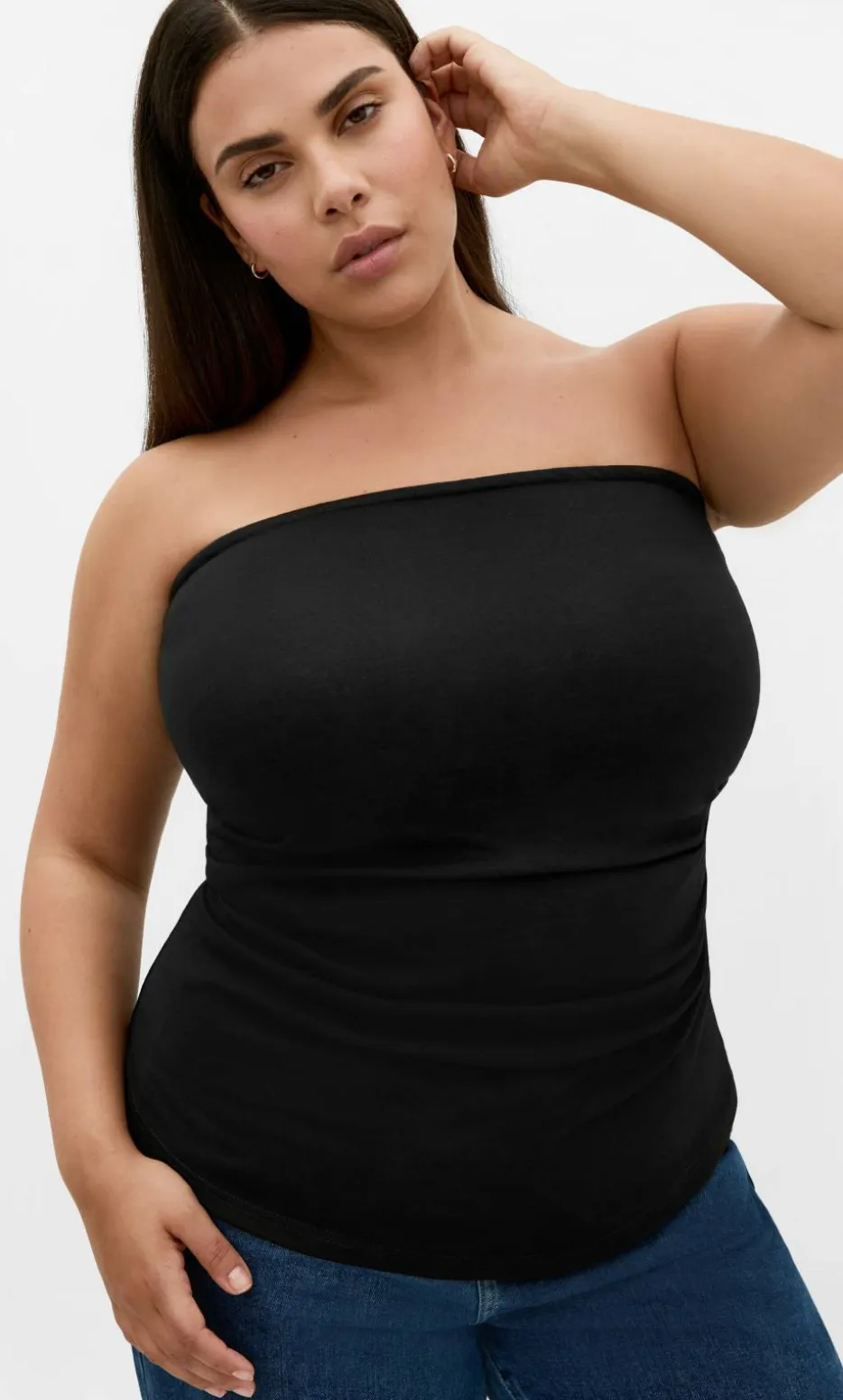 Halo Tube Top - black