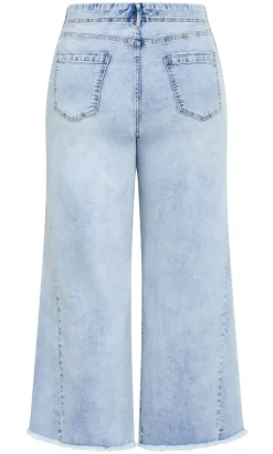 Harley Fit Aliya Wide Leg Jean - light wash