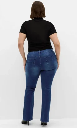 Harley Fit Bootleg Regular Jean - mid wash
