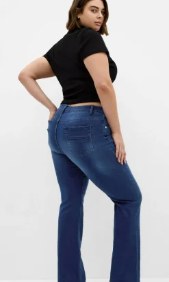 Harley Fit Bootleg Regular Jean - mid wash