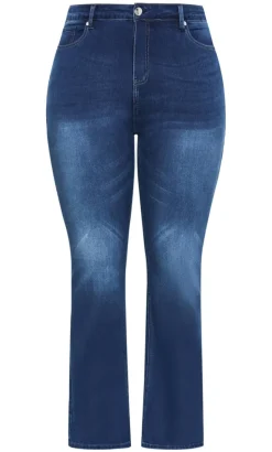 Harley Fit Bootleg Regular Jean - mid wash