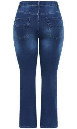 Harley Fit Bootleg Regular Jean - mid wash