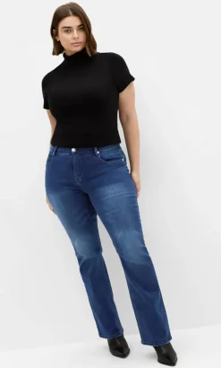 Harley Fit Bootleg Regular Jean - mid wash