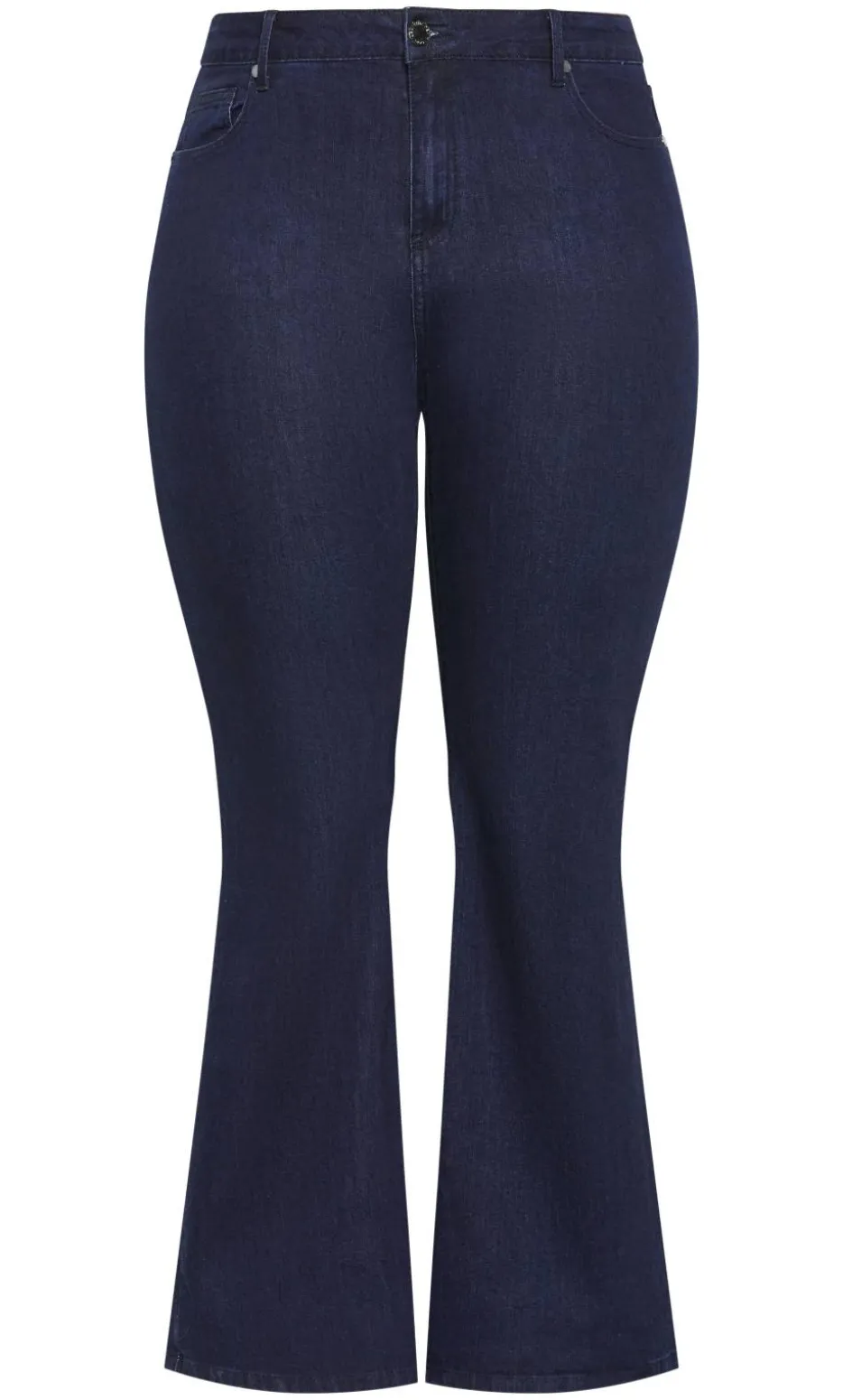 Harley Fit Carla Flare Leg Regular Jean - dark wash