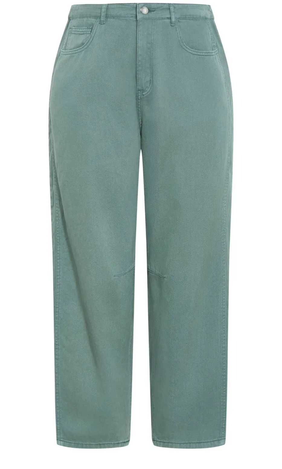 Harley Fit Cassie Barrel Leg Jean - sage wash