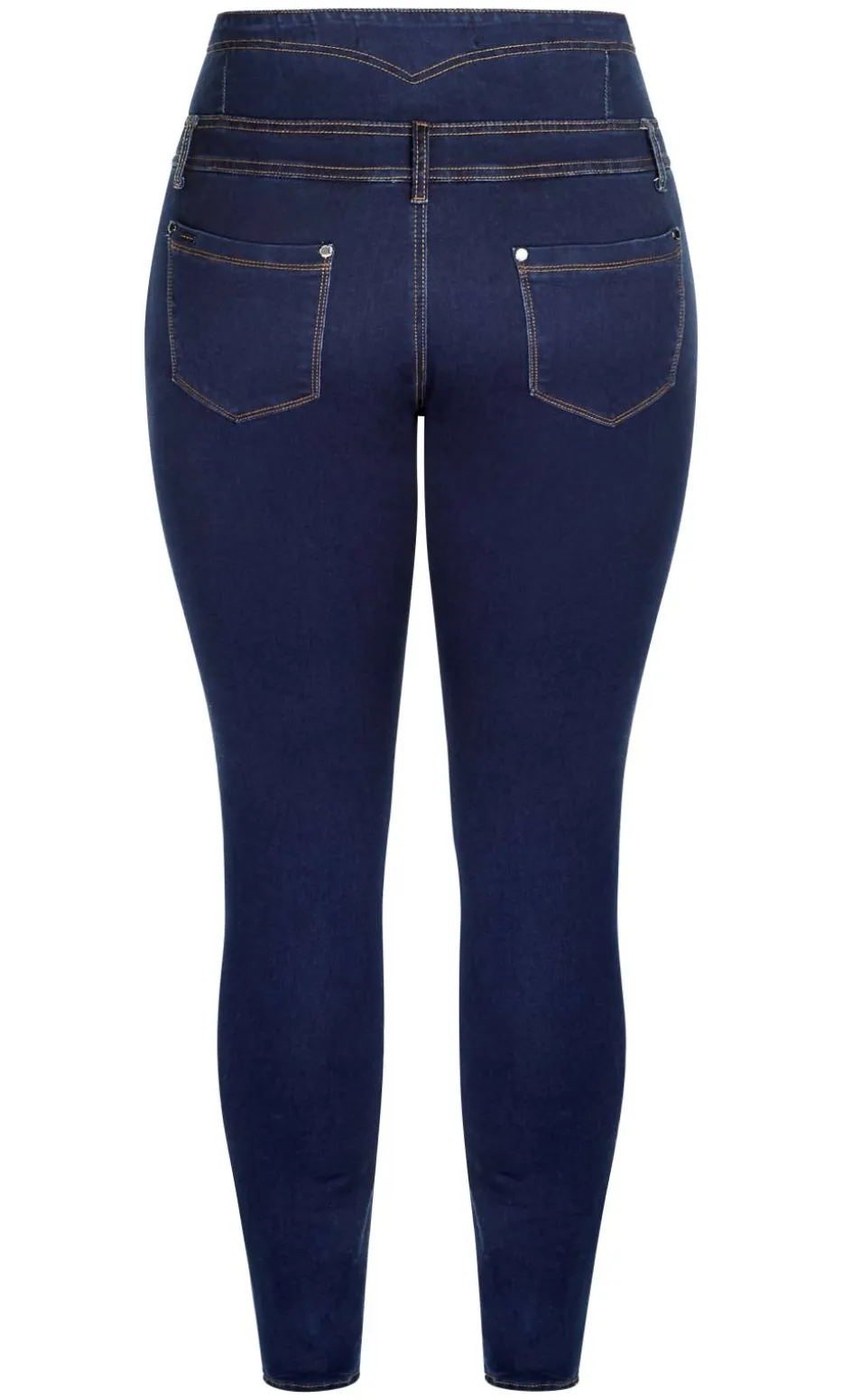 Harley Fit Corset Skinny Leg Regular Jean - dark wash