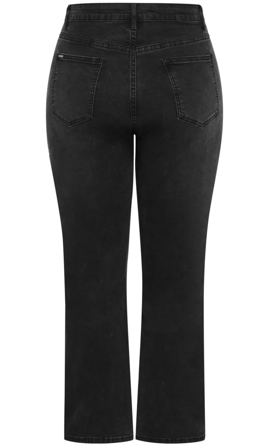 Harley Fit Dani Straight Leg Jean - black wash