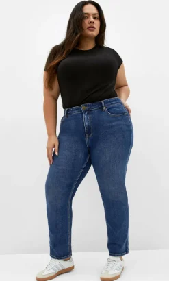 Harley Fit Heidi Ankle Grazer Jean - mid wash