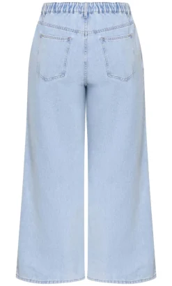 Harley Fit Jessie Wide Leg Regular Jean - light wash