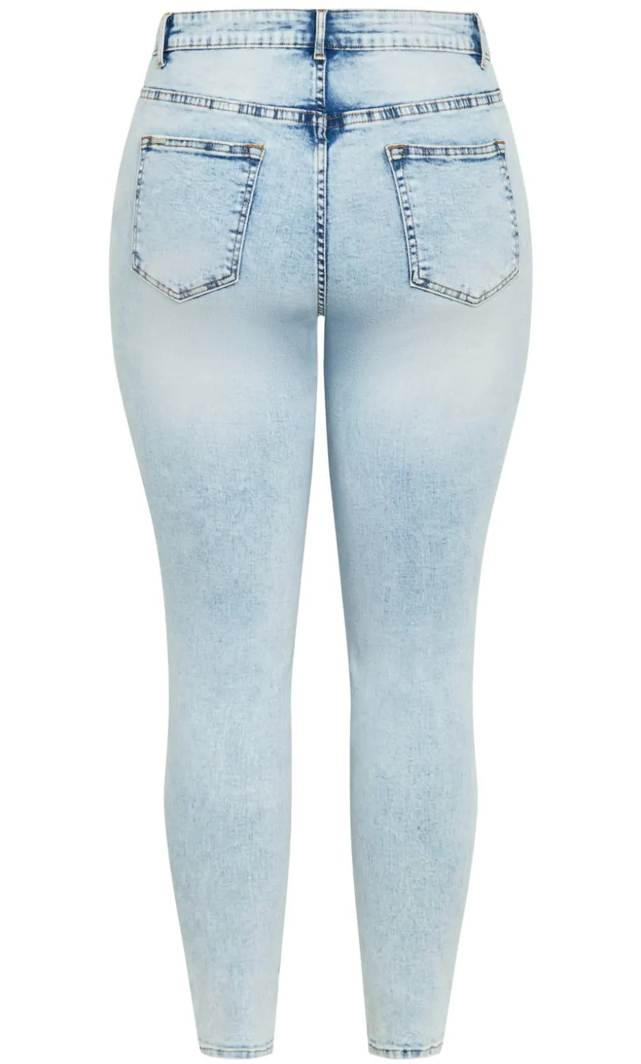 Harley Fit Karla Skinny Leg Short Jean - light wash