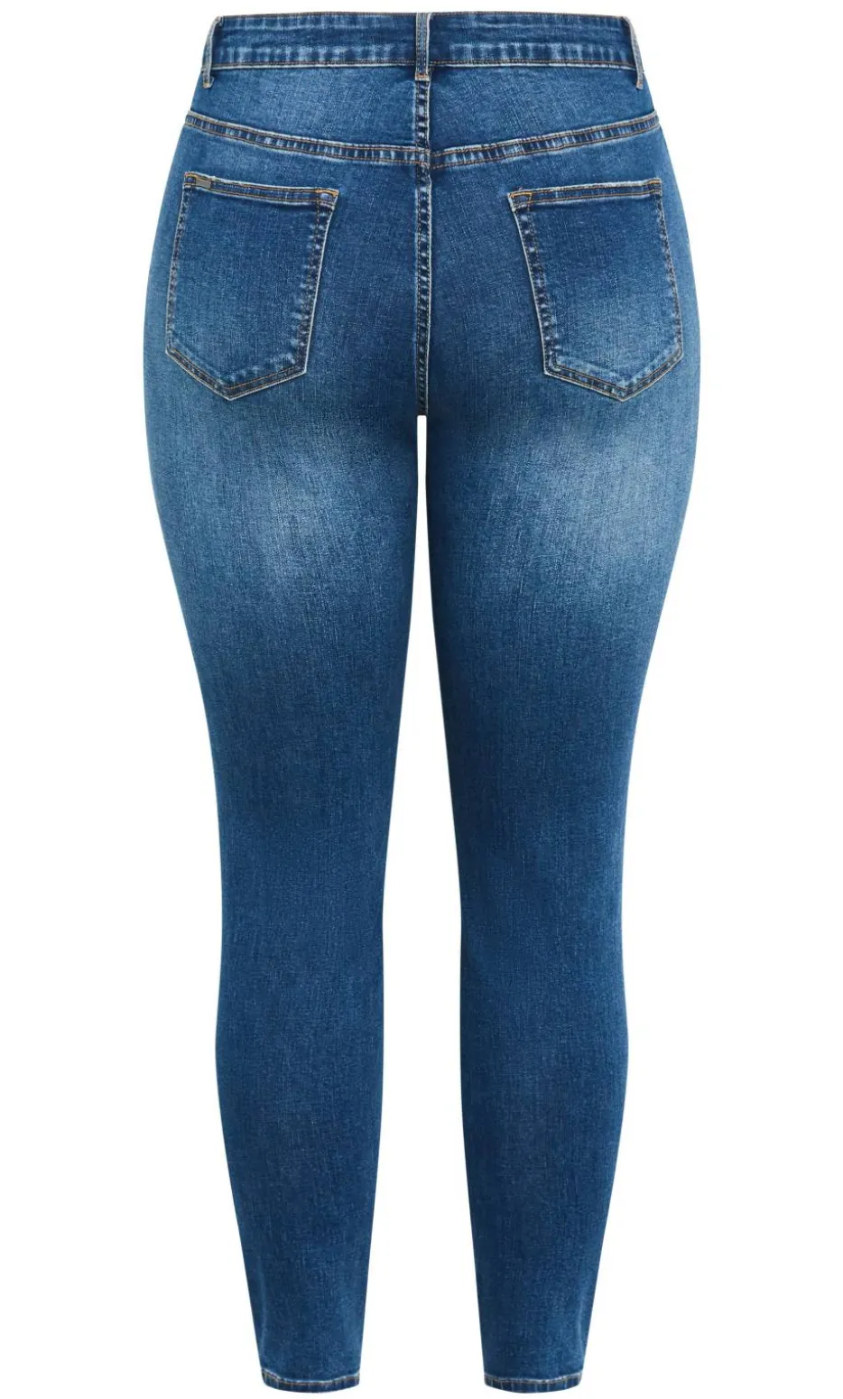 Harley Fit Karla Skinny Leg Short Jean - dark wash